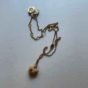 Juicy couture heart necklace